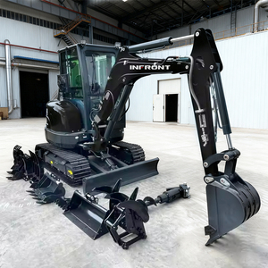 Livraison Gratuite CE EPA Mini-Excavatrice Infront Moteur Euro5 Nouvelle 1T 1.8T 2.5T 3T Pelle sur Chenilles Bagger Escavator Infront Exc - Product Image 1