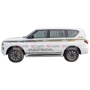 Truck Vinyl Sticker Body Sticker Deur Zijkanten Strepen Sticker Sport Race Taille Lijn Voor Nissan Patrol 2020