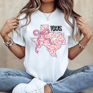 DTF <strong>Iron</strong> <strong>on</strong> Vinyl Patches Washable Durable Bow Coquette Floral Girly <strong>Transfer</strong> No Sewing for Tshirts Sweatshirts Bags - Product Image 3