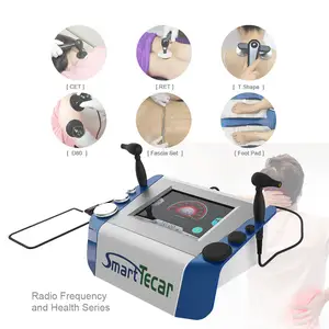 Portable Physiotherapy Radio Frequency Tecar Therapy electrodes ret cet RF Tecar diathermy therapy monopolar For Sport Injuries