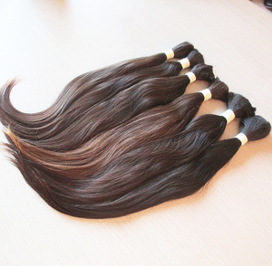Tissages péruviens naturels Remy — ali queen, cheveux humains vierges, vrac - Product Image 1