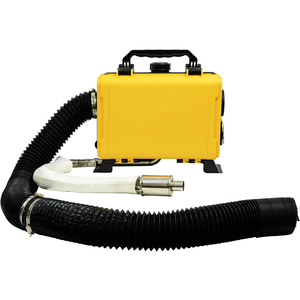 Chauffage diesel portable XMZ-HTB1 jaune avec réservoir intégré de 6 L, kit de <span class=keywords><strong>recirculation</strong></span>, silencieux rotatif et écran LCD pour camping-car et camion - Product Image 5
