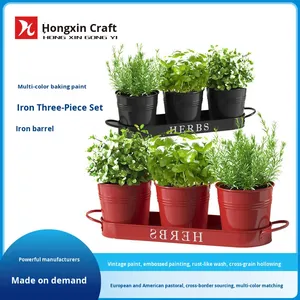 Maceta para exteriores resistente, maceta <span class=keywords><strong>de</strong></span> jardín resistente a la intemperie con orificios <span class=keywords><strong>de</strong></span> drenaje - Product Image 6