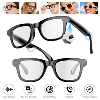 Lunettes Intelligentes Sportives Professionnelles avec Audio, Prise en Charge de la Traduction Multilingue, Wi-Fi, ABS et IA