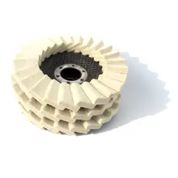 Meuleuse d'angle à disque en acier inoxydable Tampons <span class=keywords><strong>de</strong></span> polissage en feutre <span class=keywords><strong>de</strong></span> <span class=keywords><strong>laine</strong></span> Roues à lamelles pour <span class=keywords><strong>verre</strong></span> marbre métal - Product Image 6