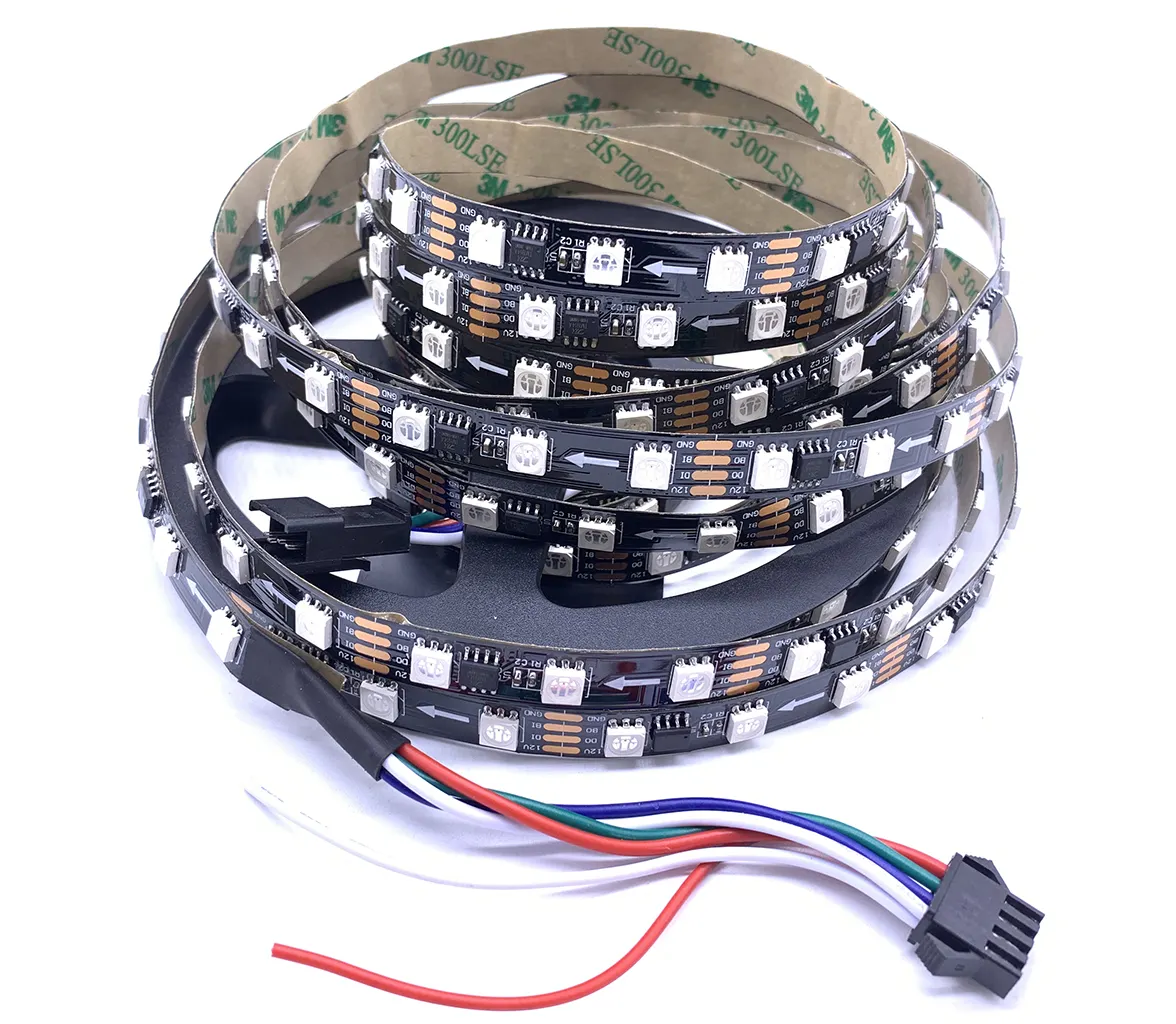 클럽 조명 DMX512 SMD 5050 RGB 픽셀 LED 스트립