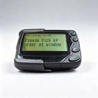 GP2009N Pager Alphanumérique Ouvert POCSAG pour Systèmes d'Appel d'Urgence Hôpitaux, Cafés, Cliniques - Réutilisez le Transmetteur RF Existant 8 CODES CAP