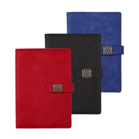 Carnets en gros : Carnet d'écriture en cuir PU A5 personnalisé, couverture rigide, idéal comme cadeau, avec impression possible
