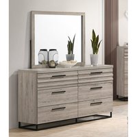 Ensemble de Meubles de Chambre Lit Queen Antique Style Bois Moderne avec Rangement Personnalisable en MDF pour Maison ou Appartement