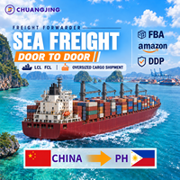 Expédition maritime économique Chine-Philippines DDP porte-à-porte LCL FCL FBA Fret en conteneur en vrac Transitaire