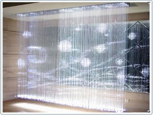 Decorativo colorido plástico <span class=keywords><strong>de</strong></span> fibra óptica iluminación moderna cortina iluminación led Navidad cortina <span class=keywords><strong>cascada</strong></span> <span class=keywords><strong>luces</strong></span> - Product Image 4