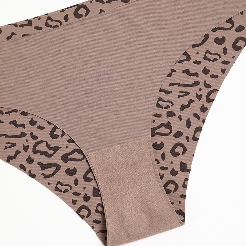 Wholesale Women Underwear Set Breathable Push up Bra Panty Leopard Lingerie Set Ladies Seamless Bra Sets