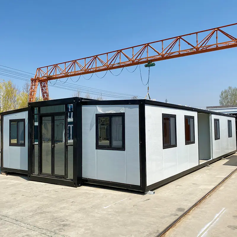 Nieuwe Leverancier Draagbare Opvouwbare Uitbreidbare Vrachtcontainerhuizen Vouwhuis 40ft Uit China Ze Zijn Indienbare Opvouwbare Huizen