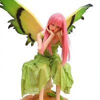 Modèle de fée des fleurs en silicone de haute qualité, modèle animatronique pour l'intérieur et l'extérieur, pour les centres commerciaux, les parcs d'aventure, utilisation publique