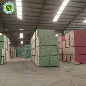 บอร์ดยิปซั่ม/แผ่นยิปซั่ม/แผ่นยิปซั่ม/แผ่น drywall ขนาด9.5มม./12.5มม. มาตรฐานการตกแต่งเพดาน/กันไฟ/กันน้ำ - Product Image 4