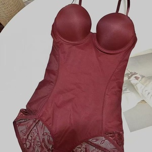Plus Size Seamless Nylon Eco-Friendly Shapewear Postpartum Abdominal Binder Bra Adjustable Support <strong>Bodysuit</strong> New Arrival - Product Image 5