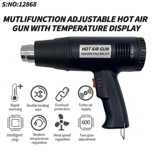 <span class=keywords><strong>Pistola</strong></span> <span class=keywords><strong>de</strong></span> <span class=keywords><strong>calor</strong></span> eléctrica 1600W 220V Envoltura retráctil <span class=keywords><strong>Pistola</strong></span> <span class=keywords><strong>de</strong></span> soldadura <span class=keywords><strong>de</strong></span> aire caliente temperatura ajustable - Product Image 4