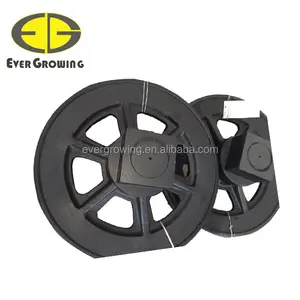 निर्माण मशीनरी क्रेन अंडरकैरिज स्पेयर पार्ट्स के लिए सर्वोत्तम गुणवत्ता वाले लिबहर्र <span class=keywords><strong>LR1400</strong></span>-2 क्रॉलर क्रेन फ्रंट आइडलर व्हील - Product Image 1