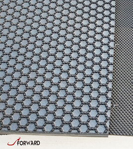 Feuille de caoutchouc néolite gaufrée pour semelle de chaussure 2,0-8,0 mm Zhejiang 80-94 Shore Abrasion DIN700-DIN150 FORWARD - Product Image 2