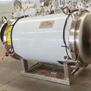 ZLPH New Food Cans Jars Sterilization Machine Horizontal <strong>Autoclave</strong> Steam <strong>Sterilizer</strong> 304 Stainless Steel Energy Saving PLC - Product Image 3