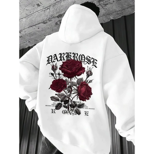 เสื้อฮู้ดดี้ผ้าคอตตอนโพลีเอสเตอร์คุณภาพสูง หนานุ่ม ไม่มีลาย  แบบยูนิเซ็กซ์  รับสกรีนโลโก้  มีไซส์ใหญ่พิเศษสำหรับผู้ชาย - Product Image 3