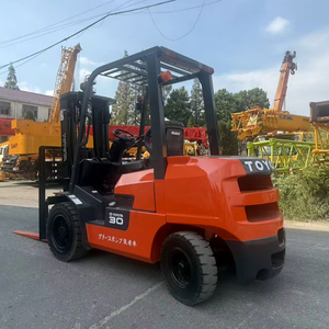 For TCM for Diesel Engine 3 Ton Used Counterbalance Forklift for Farm & Outdoor All-Terrain Use - Product Image 1