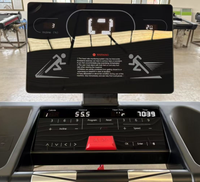 Équipement de cardio-training de haute qualité, tapis de course électrique commercial avec inclinaison pour salle de sport professionnelle