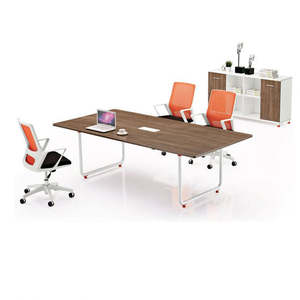 Sinonis แผงไม้โต๊ะประชุมทันสมัยหรูหราเฟอร์นิเจอร์สำนักงานปรับขนาดและสีผลิตในประเทศจีน - Product Image 6