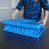 Caisse pliable industrielle, type caisse solide, en plastique, pour le camping, la logistique et le transport, empilable