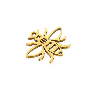 Jingxiang เครื่องประดับสแตนเลสตัดกลวงออก<span class=keywords><strong>แมลง</strong></span>จี้เล็กๆน้อยๆ DIY ไทเทเนียมเหล็กส่วนบุคคลและเรียบง่าย JE - Product Image 5