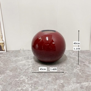 Pots de jardin en fibre de verre classiques modernes pour l'intérieur/l'extérieur, coins pour l'amélioration <span class=keywords><strong>du</strong></span> paysage, fournisseur de sol pour la décoration intérieure - Product Image 2