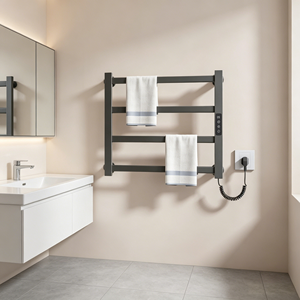 <span class=keywords><strong>Secador</strong></span> <span class=keywords><strong>de</strong></span> <span class=keywords><strong>Toallas</strong></span> Inteligente para Baño <span class=keywords><strong>de</strong></span> 150W, Calentamiento Rápido con Fibra <span class=keywords><strong>de</strong></span> Carbono, Compatible con Alexa/Google - Product Image 2