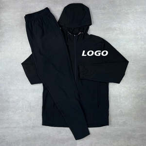 Survêtement de sport d'extérieur pour hommes en gros, coupe-vent pour le cyclisme et la course, personnalisable pour marque jeune - Product Image 2