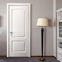 Porte shaker apprêtée blanche Prima 1 panneau porte shaker prémontée intérieure apprêtée à noyau solide