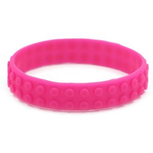 กำไลข้อมือซิลิโคนแบบกำหนดเอง พร้อมโลโก้สีนูน  รับดรอปชิป - Product Image 4