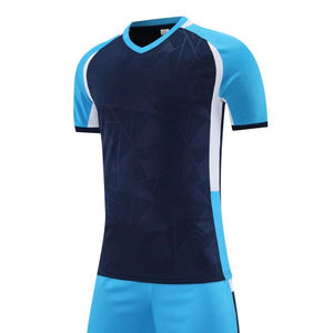 Boce Conjunto de uniforme de equipo de partido de fútbol con logotipo personalizado Camiseta de fitness transpirable y de secado rápido - Product Image 4