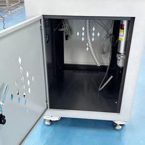 16-Tool Auto Magazine <span class=keywords><strong>Cad</strong></span> <span class=keywords><strong>Cam</strong></span> a <span class=keywords><strong>5</strong></span> assi in vetro umido in ceramica moncone in metallo Titanio Titanio blocco a disco Dental Lab fresatrice - Product Image 5