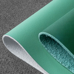 מפעל חלק מבד תבואה פו דמוית עור סינתטי לכיסא ריהוט ריפוד עם בד ארוג - Product Image 3