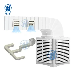 Plastic Pipe For Industrial Evaporative Air Cooler Ventilation System / Ventilation Duct For Industrial Evaporative Air Cooler