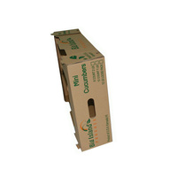 Boîte d'emballage plate en carton pour Fruits et légumes, 50 pièces, produit ondulé personnalisé, bon marché