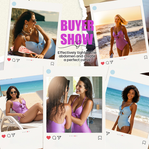 Sommer Strand V-Ausschnitt Shapewear <span class=keywords><strong>Badeanzug</strong></span> Bauchkontrolle Formgebender Shaper Rücken Taille Schlankheits-Strandkleidung Bademode für Frauen - Product Image 6