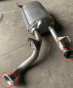 Silencieux d'échappement moyen pour <span class=keywords><strong>Toyota</strong></span> UZJ200 Land Cruiser Pickup acier inoxydable silencieux d'échappement de haute qualité - Product Image 3