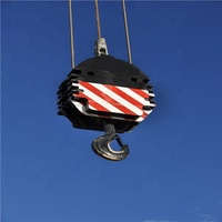 Crochet de grue robuste avec roulement à rouleaux, nouvelle construction métallique, palan, norme européenne, capacité de charge de 5 tonnes
