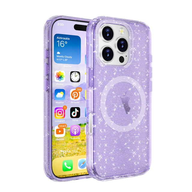 Luxury Matte Metal Magnet Acrylic IMD Cases for iPhone 15 Pro Magnetic Phone Cases with Camera Lens Protector Mobile Phone Bags
