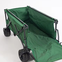 Chariot pliant poussette wagon avec table vente chaude poussette pliable grand stockage avec réservoir roue chariot de plage