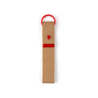 Porte-clés en toile personnalisé coréen brodé à la main avec rubans décoratifs pour sac à dos et bagages de voyage