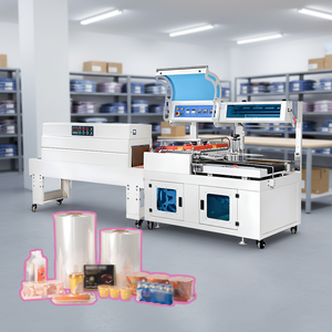 Shrink Wrapping Machine for Jam Gift Boxes with Unmanned Production & Safety Knife & Leakage - Product Image 1