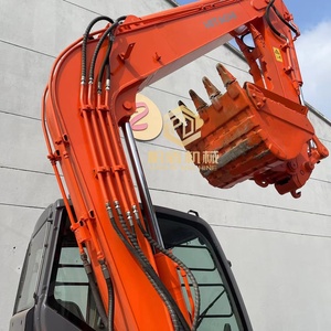 Excavadora Hitachi ZX75 usada, excavadora de 7 toneladas, miniexcavadora Hitachi ZX75-5A a bajo precio - Product Image 2