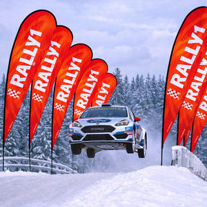 Bandera de Playa de Poliéster Digital Personalizada con Diseño de Motocicleta Deportiva para Publicidad de Eventos de Carreras, Precio Directo de RONNINGSTAE - Product Image 5