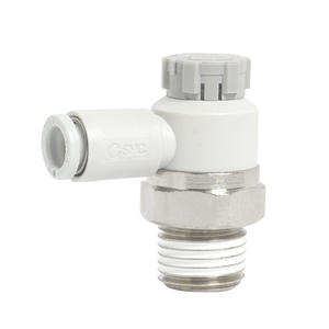 Válvula de Estrangulamiento Neumática SMC, Accesorio AS1201F-M5-04/06A/AS2201F-01/02/03-08/10SA/12SA para Agua, Gas y Aceite, Soporte Personalizado OEM - Product Image 5
